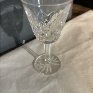Waterford Crystal Lismore Cordial vintage collectible set of 4 glasses